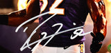 Ray Lewis Autographed Baltimore Ravens 8x10 Fire Photo- BA W Hologram *White