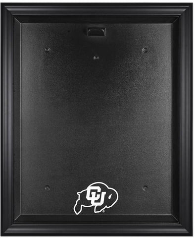 Colorado Buffaloes Black Framed Logo Jersey Display Case Authentic
