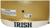 Jeremiah Owusu-Koramoah Signed Notre Dame F/S Speed Helmet BAS 34746
