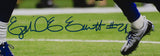Ezekiel Elliott Signed Framed Dallas Cowboys 16x20 Dive Photo BAS