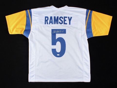 Jalen Ramsey Signed Los Angeles Rams Jersey (JSA COA) 5xPro Bowl Defensive Back