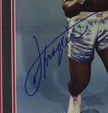 Joe Frazier Signed Framed Boxing 16x20 Pose Photo BAS
