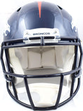 Terrell Davis Signed Broncos F/S Speed Authentic Helmet w/ HOF- Beckett W Holo