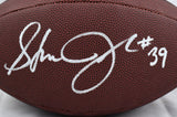 Steven Jackson Autographed Wilson NFL Super Grip Football-Beckett W Hologram