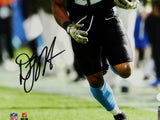 DJ Moore Autographed Carolina Panthers 8x10 Running PF Photo- JSA W Auth *Black