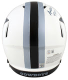 Cowboys Jason Witten "America's Team" Signed Lunar F/S Speed Proline Helmet BAS