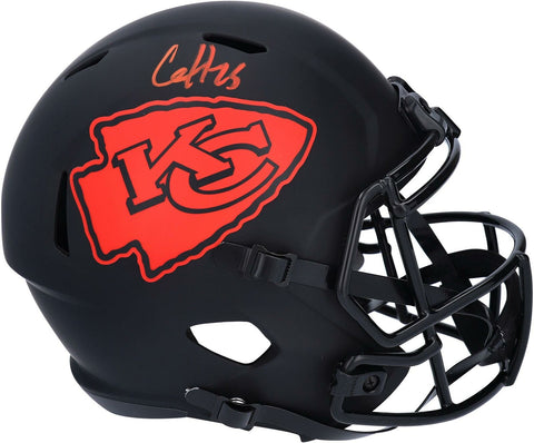 Clyde Edwards-Helaire Kansas City Chiefs Signed Eclipse Alternate Replica Helmet