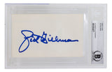 Sid Gillman Signed Slabbed San Diego Chargers Index Card BAS