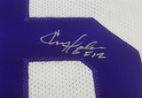 Chris Doleman Signed Vikings Jersey Inscribed "HOF 12"(Radtke COA) 8xPro Bowl DE