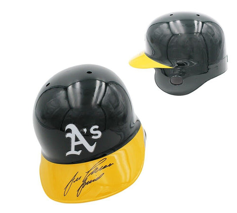 Jose Canseco Signed Oakland A's Rawlings Current Helmet w- "Juiced" Insc