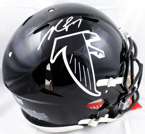 Michael Vick Signed Falcons F/S 90-02 Speed Authentic Helmet-Beckett W Hologram