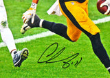 Chase Claypool Signed Pittsburgh Steelers 16x20 TD Vs. Eagles FP Photo- Beckett