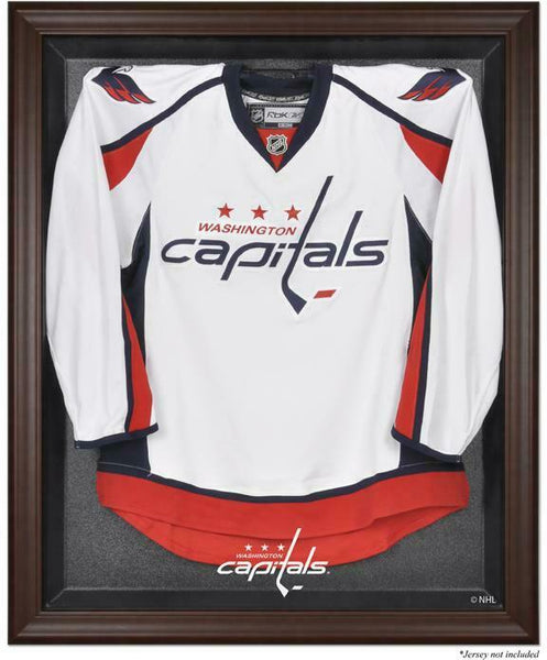 Capitals Brown Framed Logo Jersey Display Case-Fanatics Authentic