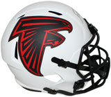 Deion Sanders Autographed/Signed Atlanta Falcons F/S Lunar Helmet BAS 34174