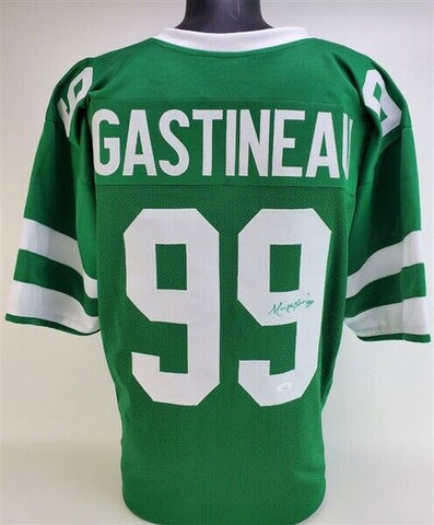 Mark Gastineau Signed New York Jets Jersey (JSA COA) The New York Sack Exchange