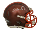Denzel Ward Autographed/Signed Cleveland Browns Flash Mini Helmet BAS 34758
