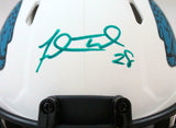 Fred Taylor Autographed Jacksonville Jaguars Lunar Speed Mini Helmet-BAW Holo