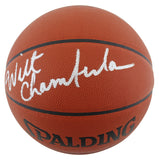 Lakers Wilt Chamberlain Signed Official NBA Game Basketball BAS #AB76462