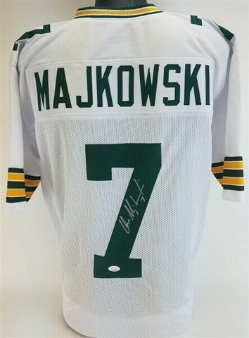 Don Majkowski Signed Green Bay Packer Jersey (JSA COA) 1989 Pro Bowl Quarterback
