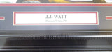 J.J. WATT AUTOGRAPHED SIGNED FRAMED 16X20 PHOTO HOUSTON TEXANS PSA/DNA 123715