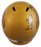 WFT SB MVPs Williams, Rypien & Riggins Signed Flash F/S Speed Rep Helmet BAS Wit
