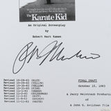 Ralph Macchio Signed "The Karate Kid" Movie Script (JSA COA) Daniel LaRusso
