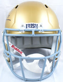 Joe Theismann Autographed Notre Dame F/S Speed Helmet w/Go Irish-Beckett W Holo