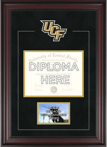 UCF Knights 8.5" x 11" Diploma Frame w/-Insert Your Own 4" x 6" Photo