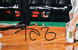 Kevin Garnett Autographed Boston Celtics 16x20 FP Waving Photo - Beckett W Auth