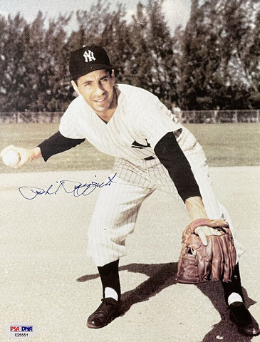 Phil Rizzuto Signed 8x10 New York Yankees Baseball Photo PSA/DNA