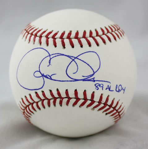 Gregg Olson Autographed Rawlings OML Baseball w/ 89 ROY Insc - JerseySource Aut