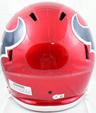 Andre Johnson Autographed Houston Texans F/S Flash Speed Helmet- Beckett W Holo