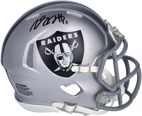 Davante Adams Las Vegas Raiders Autographed Riddell Speed Mini Helmet