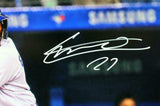 Vladimir Guerrero Jr. Signed Toronto Blue Jays 16x20 Batting Photo- JSA Auth