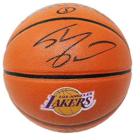Shaquille O'Neal Signed Spalding Los Angeles Lakers Logo NBA Basketball - SS COA