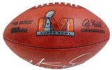 MATTHEW STAFFORD Autographed Rams Super Bowl LVI Official Football FANATICS