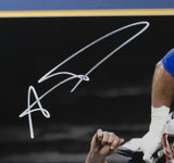 Aaron Donald Signed Framed 16x20 Rams Sack Photo vs. Tom Brady JSA Hologram