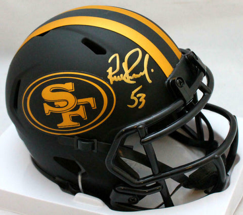 Bill Romanowski Autographed San Francisco 49ers Eclipse Mini Helmet- JSA W *Gold
