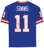 FRMD Phil Simms Giants Signed Mitchell & Ness Jersey w/Dual Superbowl Insc