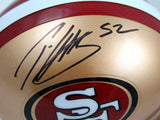 Patrick Willis Autographed San Francisco 49ers Mini Helmet-Beckett W Hologram