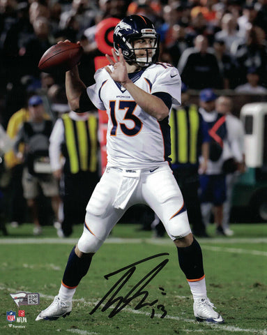 Trevor Siemian Autographed/Signed Denver Broncos 8x10 Photo FAN 34030