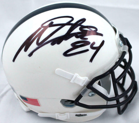 Miles Sanders Autographed Penn State Schutt Mini Helmet-Beckett W Hologram