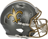 Alvin Kamara New Orleans Saints Signed Riddell Flash Speed Authentic Helmet