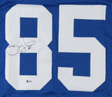 David Tyree Signed New York Giant Jersey (Beckett COA) "Super Bowl Helmet Catch"