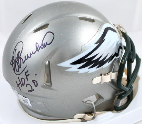 Harold Carmichael Signed Eagles Flash Speed Mini Helmet w/HOF-Beckett W Holo