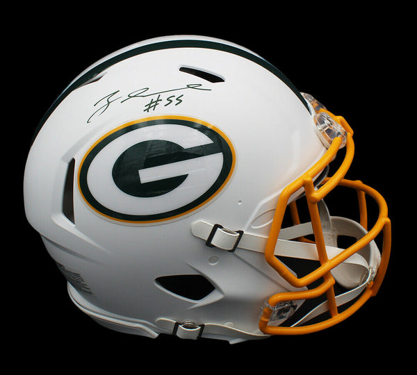 Za'Darius Smith Signed Green Bay Packers Speed Authentic White Matte NFL Helmet