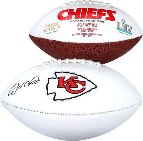 Joe Montana Kansas City Chiefs Autographed White Panel Football