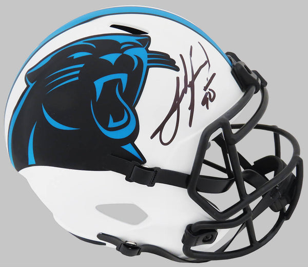 Julius Peppers Signed Panthers Lunar Eclipse Riddell FS Speed Rep Helmet -SS COA