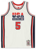 Frmd David Robinson USA Basketball Signed White M&N 1992 Authentic Jersey & Insc