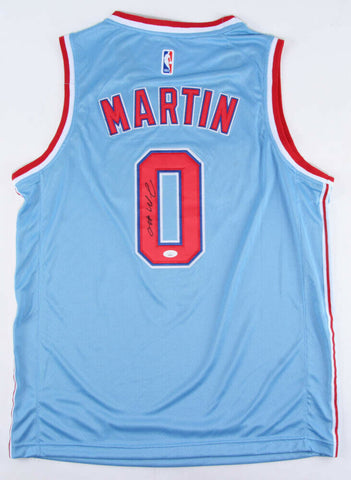 Jeremiah Martin Signed Brooklyn Nets Custom Style Jersey (JSA COA) U Memphis